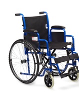 Инвалидная коляска в черно-синем цвете | Статьи о медтехнике и медицинском оборудовании | Магазин Медтехника в Калининграде