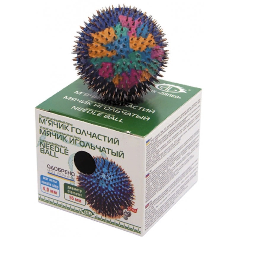 Мячик игольчатый Ляпко — низкие цены в Калининграде | Медтехника интернет-магазин