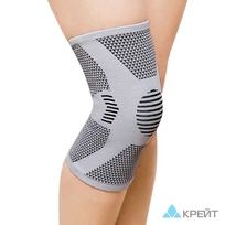 Бандаж для коленного сустава с ребрами жесткости