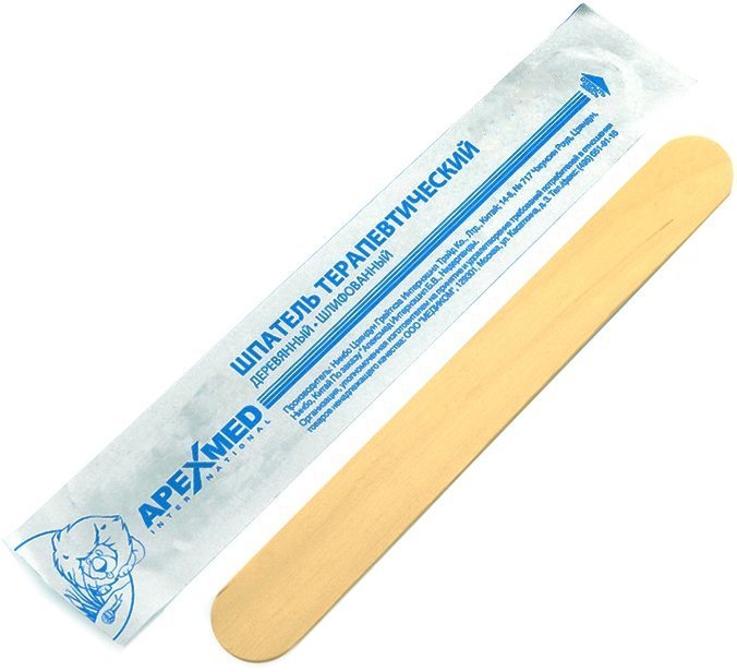 шпатель деревянный одноразовый — низкие цены в Калининграде | Медтехника интернет-магазин